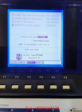 【非标价】akai mpc4000 采样机，显示屏