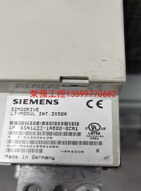 【荣强工控】6SN1123-1AB00-0CA1   西门子2X50A