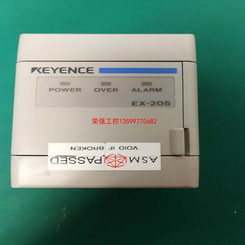 【荣强工控】基恩士涡电流位移传感器EX-205，功能包好