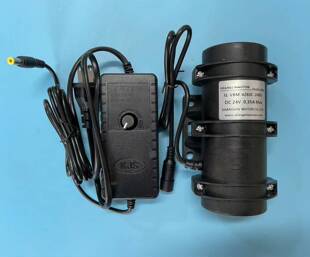 热销12V24V震动电机振动筛花椒筛选机抖料盘可调速振动器