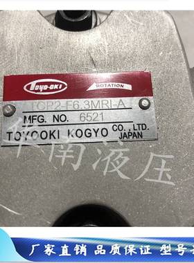 新款TOYOOK齿轮泵 TCP2-F6.3-MR1-A  TCP3-F16-MR1-A  丰兴齿轮泵