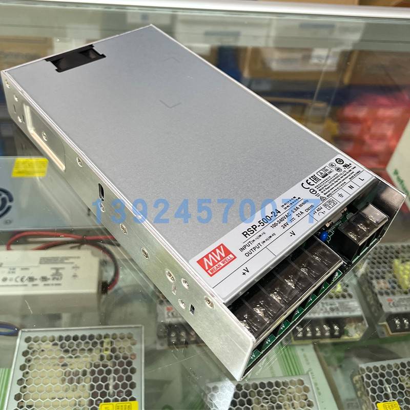 台湾明纬RSP-500-24V/12V开关电源320W750W1000W3000W-48V直流DC