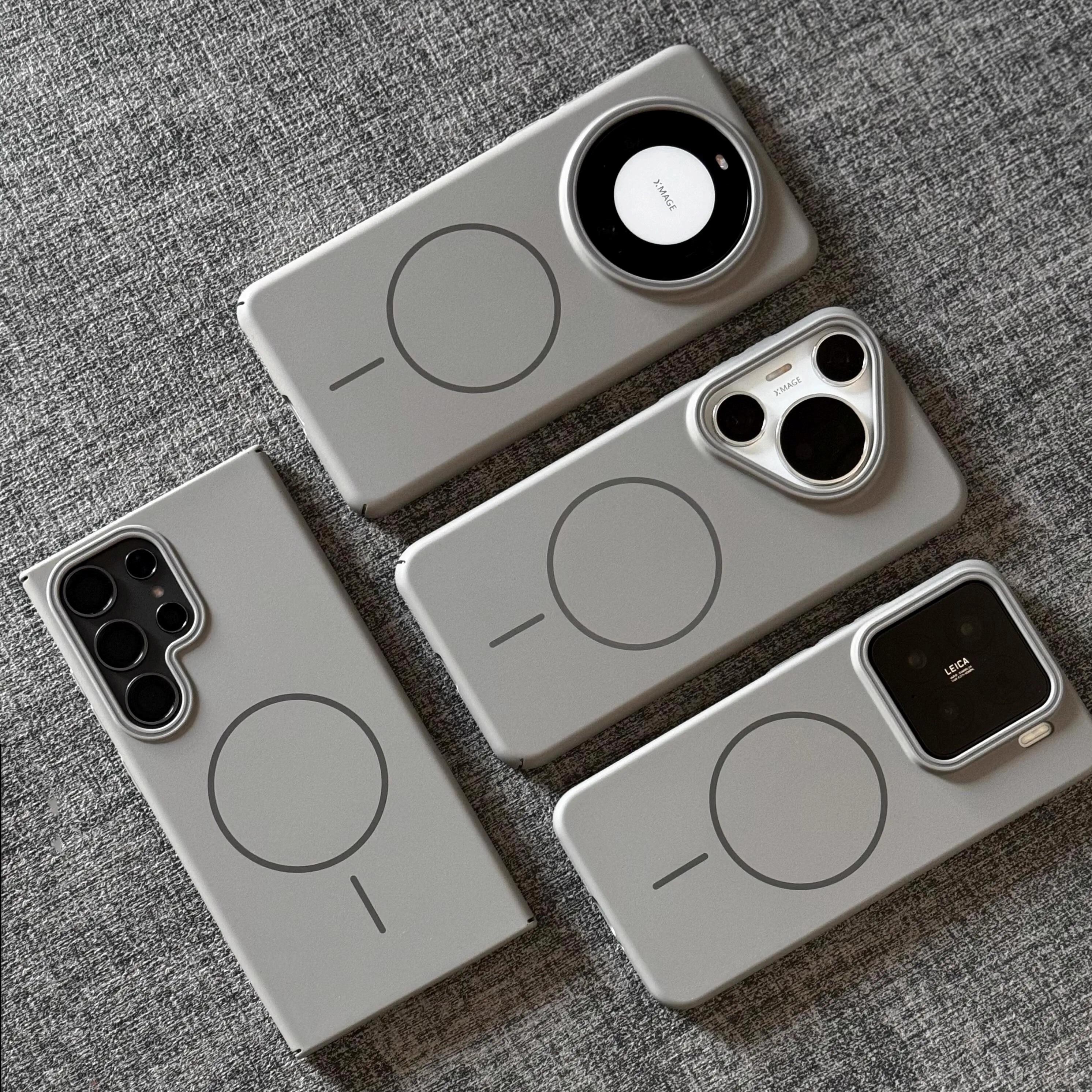 柔润岩峰白细圈磁吸适用v