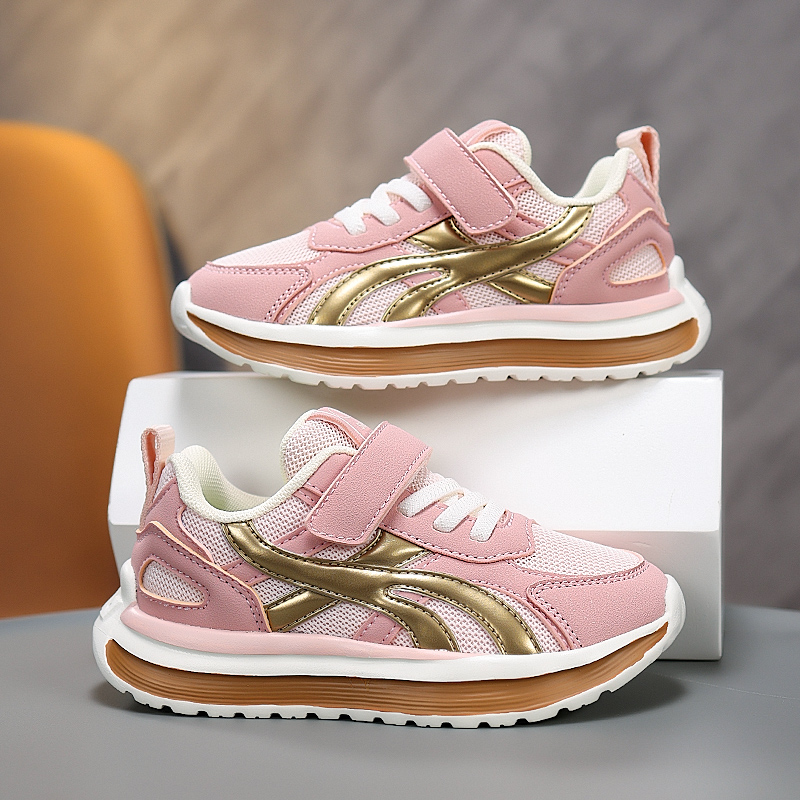 剑桥品牌女童运动鞋2025新款秋季网面透气轻便男童波鞋防臭跑步鞋