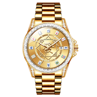 德国品牌官方正品罗诺威防水手表