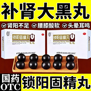 北京同仁堂锁阳固精丸大蜜丸正品阳痿早泄温肾固精补肾强肾旗舰店