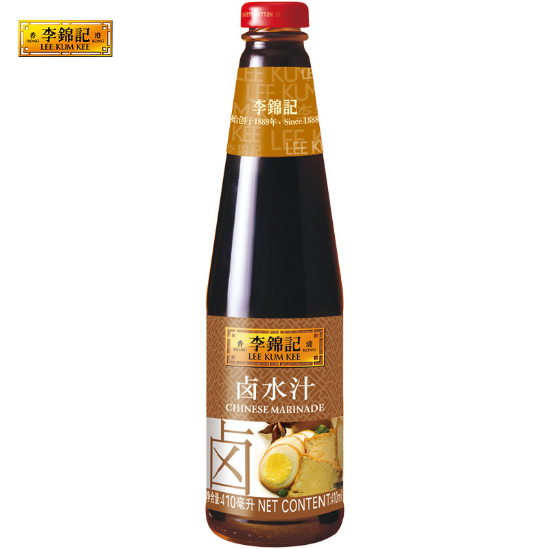 李锦记卤水汁410ml*1瓶秘制卤料 家用 卤荤菜素五香卤水豆腐 正品