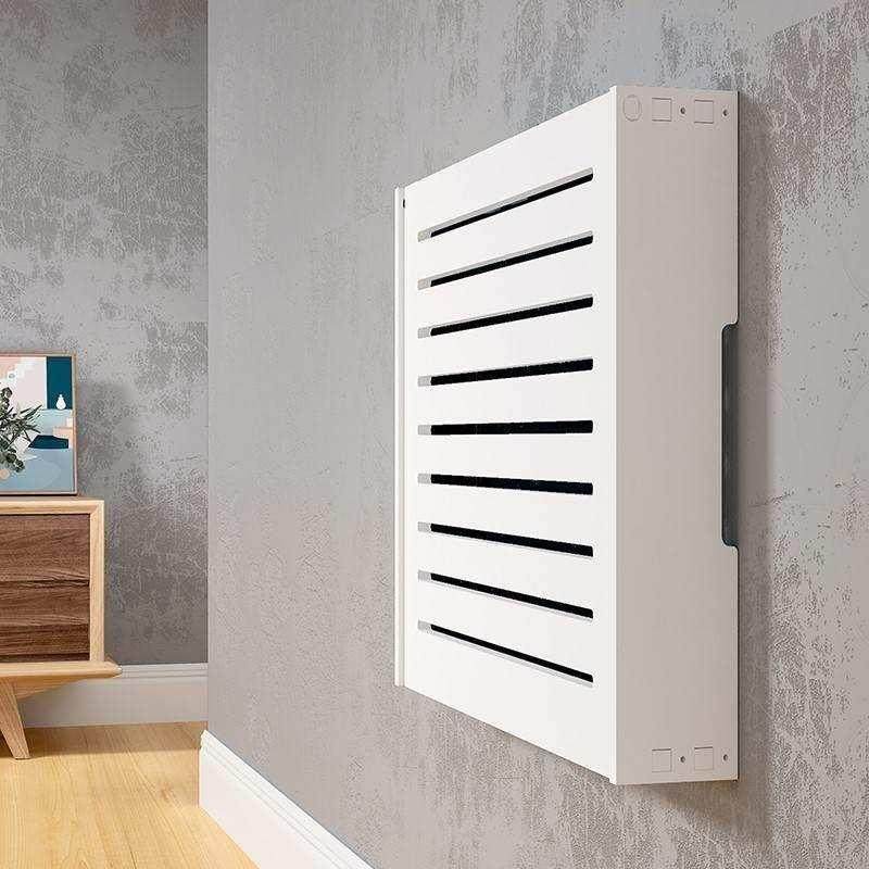 多媒体集线箱装饰画弱电信息盒遮挡配电表电闸箱网线路由器免打孔