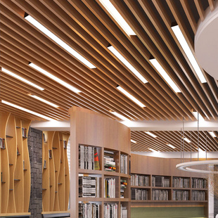 led长条形办公教室灯店铺商超市方通理发店吸吊顶专用造型照明灯