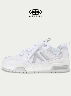 【于文文同款】AILIAI艾力艾面包鞋增高休闲板鞋运动小白鞋男女鞋