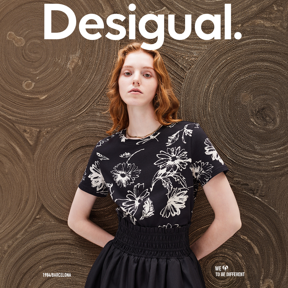 Desigual24春夏新款花朵
