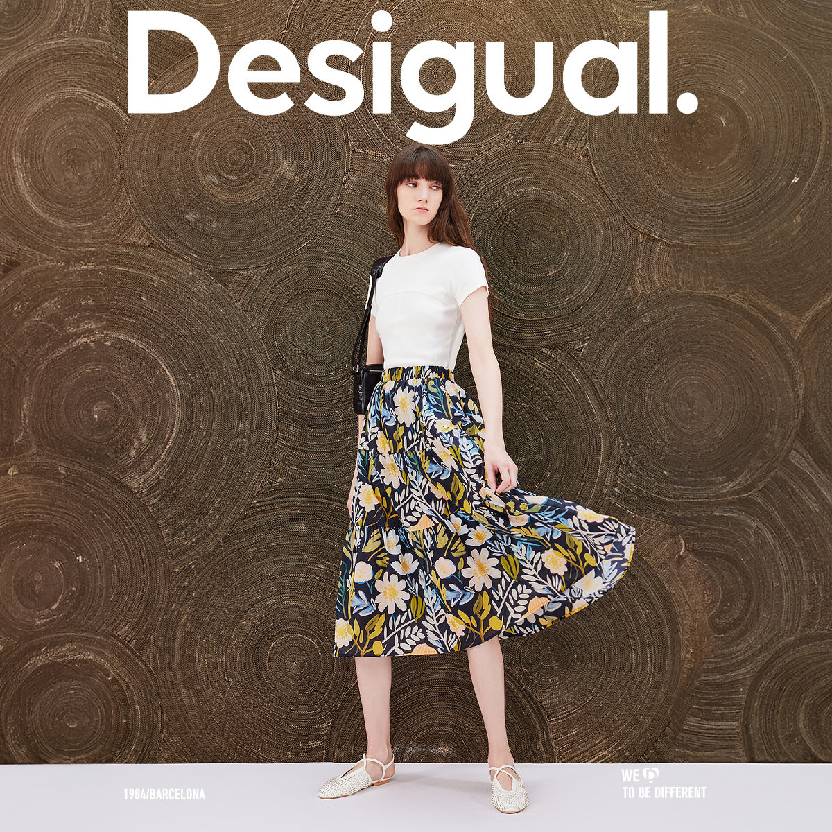 Desigual24春夏新款伞摆