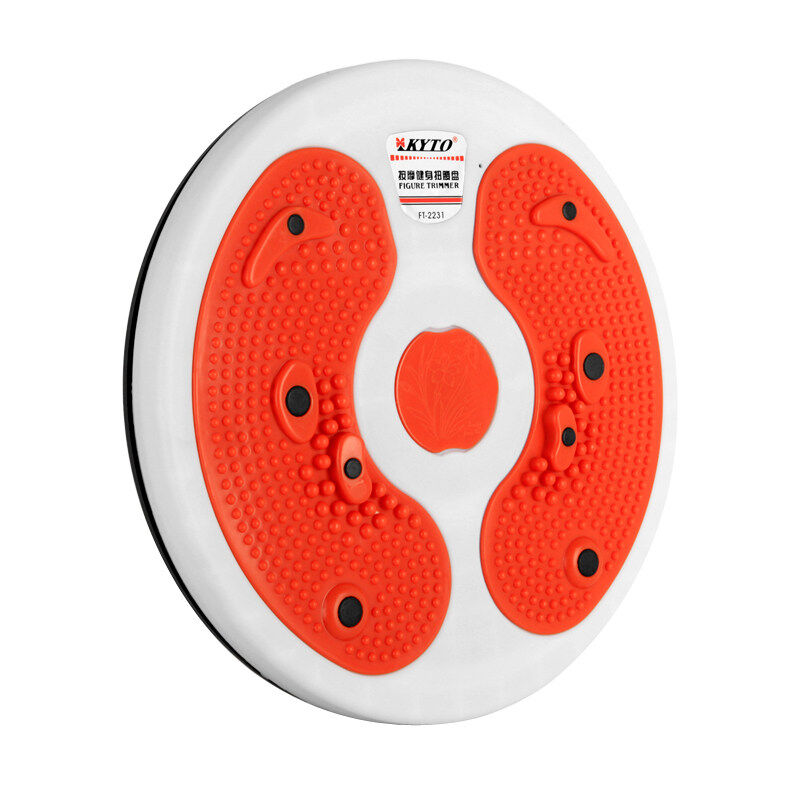 扭腰盘女收腹家用转盘扭扭瘦腰健身器材运动跳舞机扭腰机橙色款