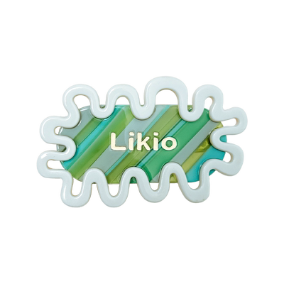 几何边夹likio醋酸原创设计