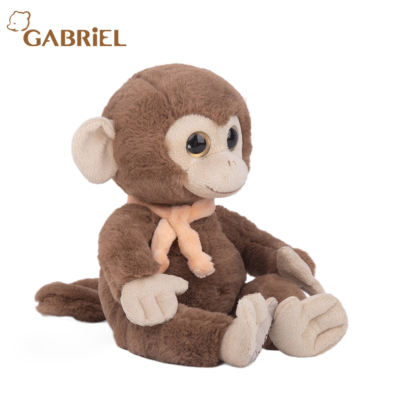 伽百利gabriel毛绒玩具大棕猴公仔安抚玩偶生日送朋友女孩礼物