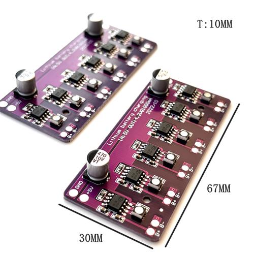 6位4.2V3.7V独立充电阵列 18650锂电池充电电路 同时充电电动车
