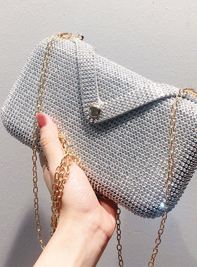 Crystal Clutch Purse Women Handbag Wallet Shoulder Bag