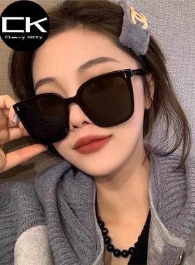 Cherry Kitty 墨镜女新款偏光防紫外线太阳眼镜高级感大脸显瘦