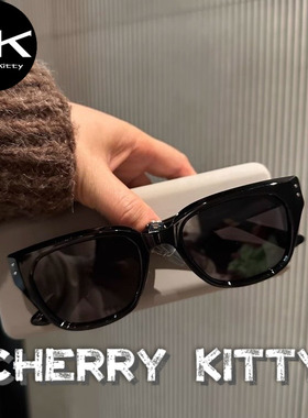 Cherry Kitty韩国墨镜女高级感猫眼太阳镜防晒UV防紫外线显小脸男