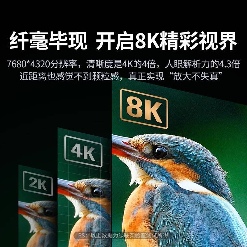影DMI 线28.数1线接电kH脑电视连机清高显示仪器240hz投加DPH长4k