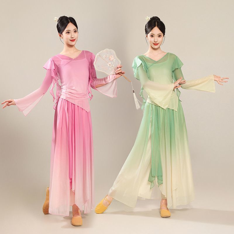 新款中国风古典舞服装身韵舞蹈服