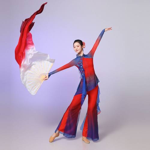 夏辉同款英雄赞歌古典舞舞蹈服