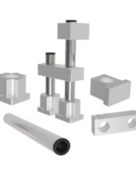 机构安装组件 ZCD01底座/ZCD06立柱/ZCD11锁块/ZCD16加强块