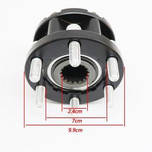 庆铃皮卡前轮离合器 适用五十铃 轴头锁轮边锁宝典宝威前轮离合器