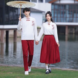 速发新中式班大高中初中唱诵服合朗演出服中国风运动会开幕式礼服