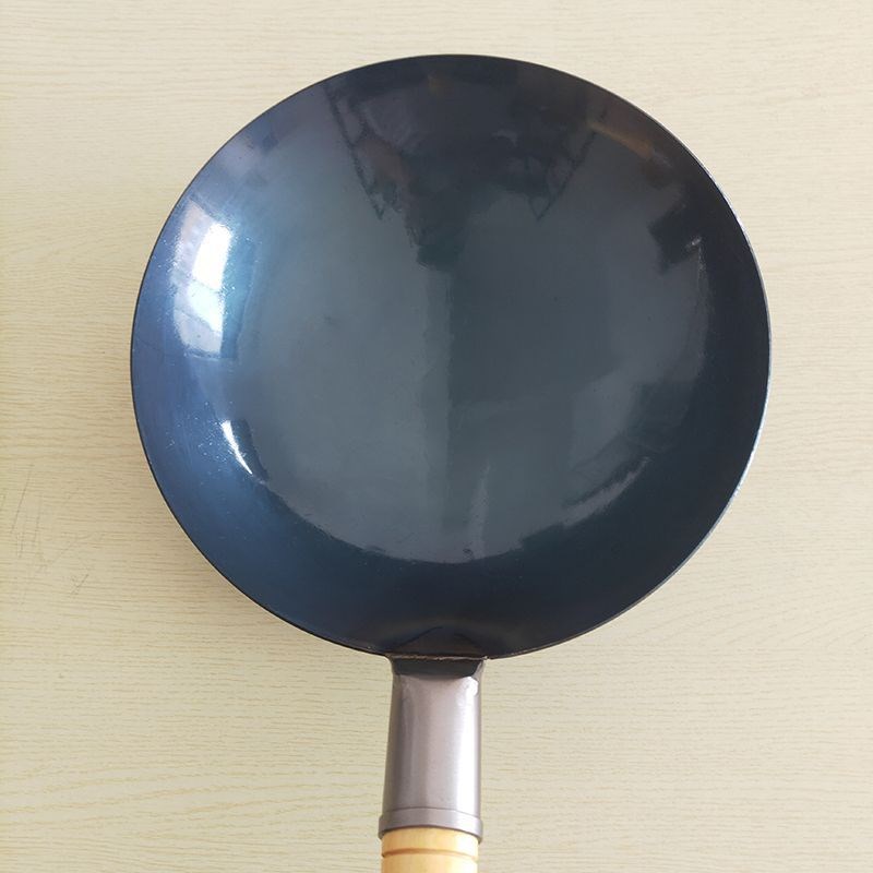 速发童号你底炒菜锅煎蛋热油迷圆小铁锅无涂层熟铁锅宝宝儿小辅食
