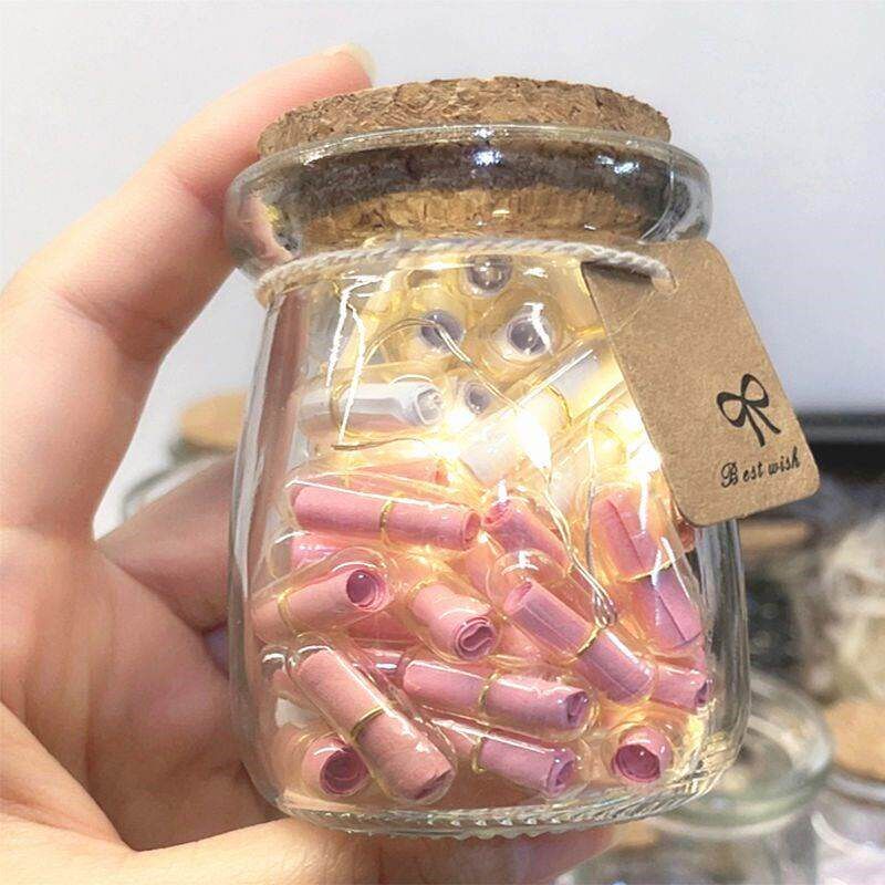 速发瓶情书手工许愿瓶星星瓶送男朋友的生日礼物走心情话