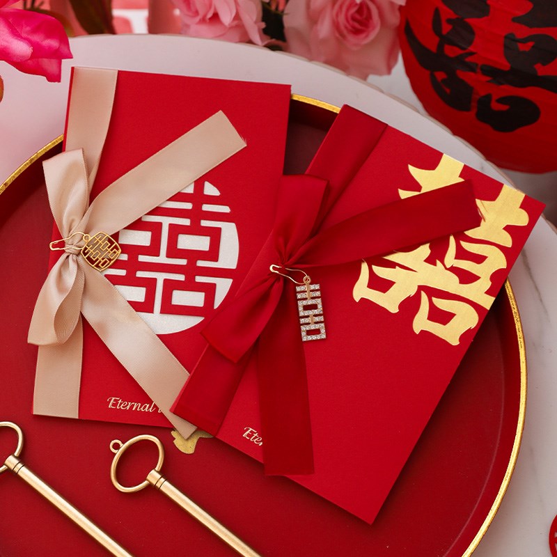 速发婚礼誓言卡一对言婚用品誓全高级手写誓词宣誓卡接亲大结书致