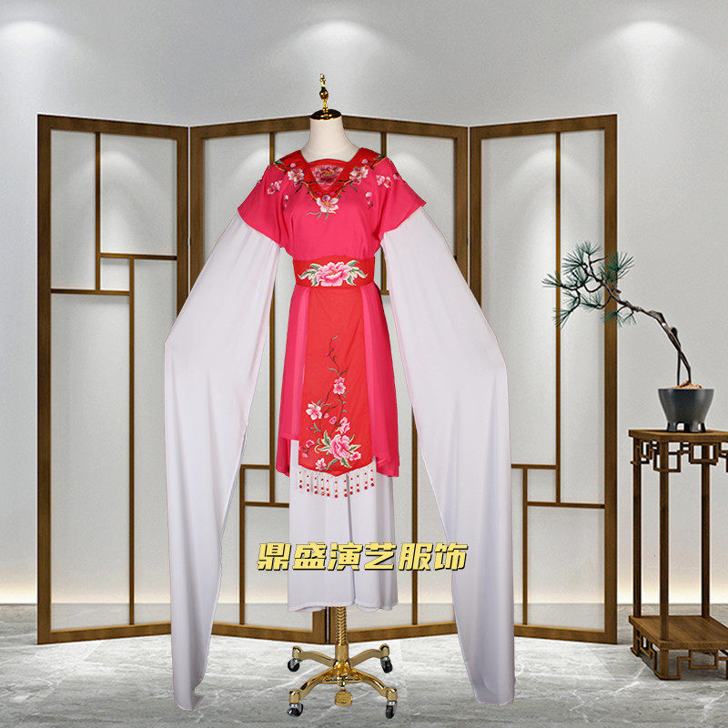 速发越剧黄梅戏曲小装影视古 花旦宫寇珠服旦服装牡丹丫鬟衣