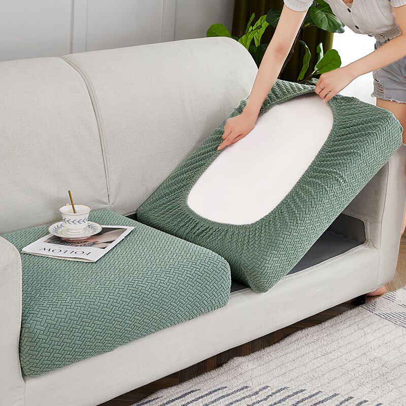 速发新款针织弹力发发套卍子坐垫套沙沙笠罩垫能沙发套罩全包四季