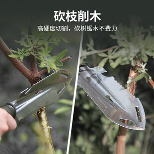 速发兵外多功能手铲工户铲小号便存兵工铲子野外铁锹生携装备