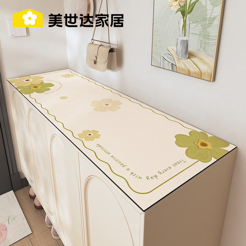 速发鞋柜台面垫子电边柜防脏垫防水防油桌布桌垫茶几餐视柜桌面保