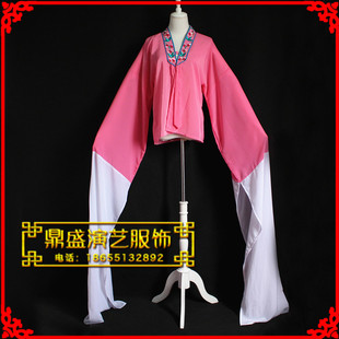 舞蹈越 练功水袖 速发戏曲练功衣服旦练功花装 京剧婺剧演剧练功服装