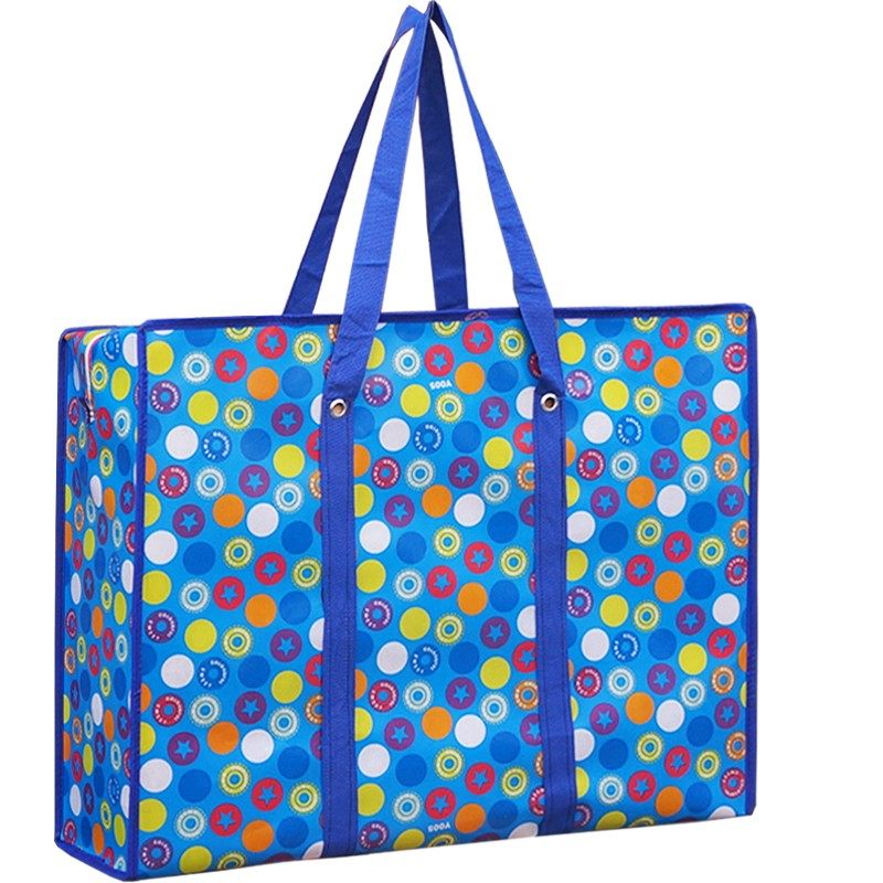 速发红白蓝袋蛇大加厚麻袋编织袋防水特皮搬家袋包打行李袋子