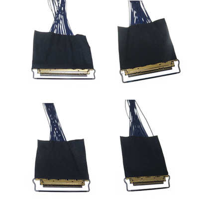 15.6寸液晶屏线4K同轴线EDP20454-40P/30P排线 0.4MM转0.5MM间距