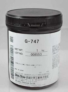信越G-747导热硅脂电脑CPU半导体元件散热膏晶体管白色散热硅脂1k