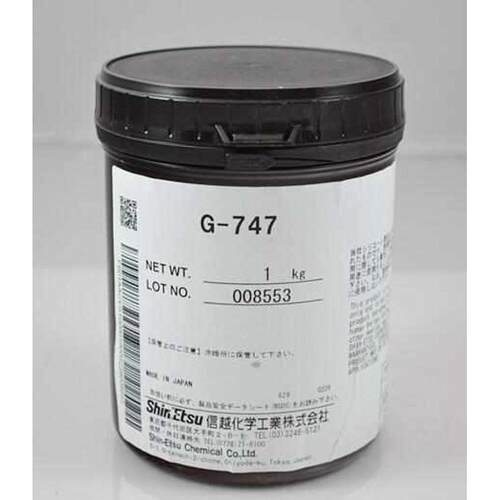 信越G-747导热硅脂电脑CPU半导体元件散热膏晶体管白色散热硅脂1k