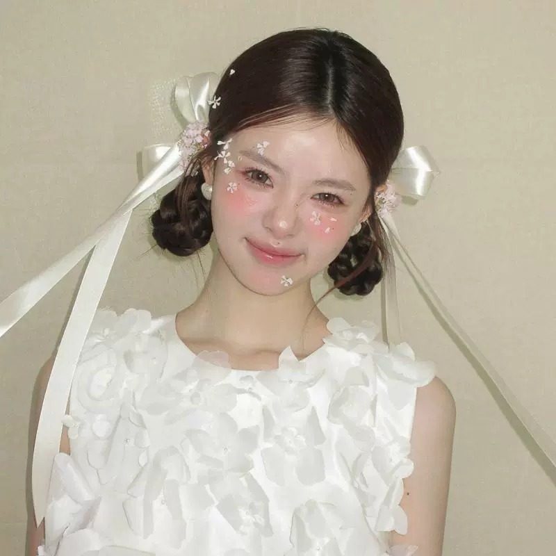 2025新款高级蝴蝶结超长飘带发夹