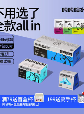 吨吨哈水王茶包喝水包0香精礼盒