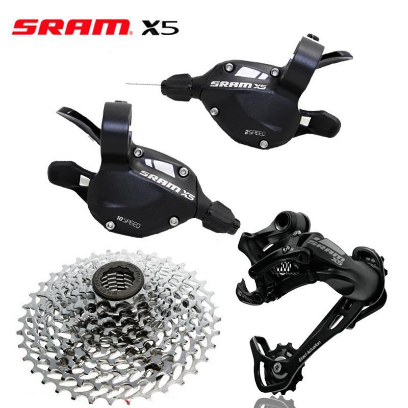 SRAM速联 X5变速器套件9 10速27 30速20速指拨后拨链条PG1030飞轮