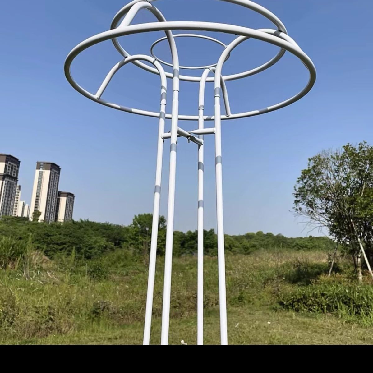 欧式铁艺伞型花架铁艺支架阳台花园植物架适用于月季、凌霄、紫藤