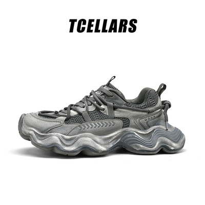 TCELLARS户外运动老爹鞋春秋新款