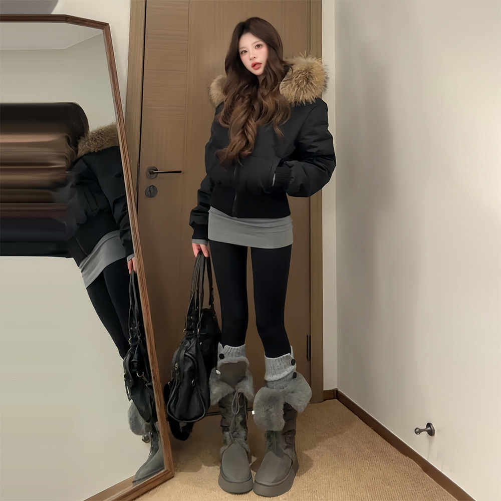 韩系修身棉服棉衣女2025冬季新款收腰显瘦超好看短款棉袄厚外套潮,个性定制/设计服务/DIY,棉服工装,淘宝优惠券,粉丝福利购,淘宝优惠卷