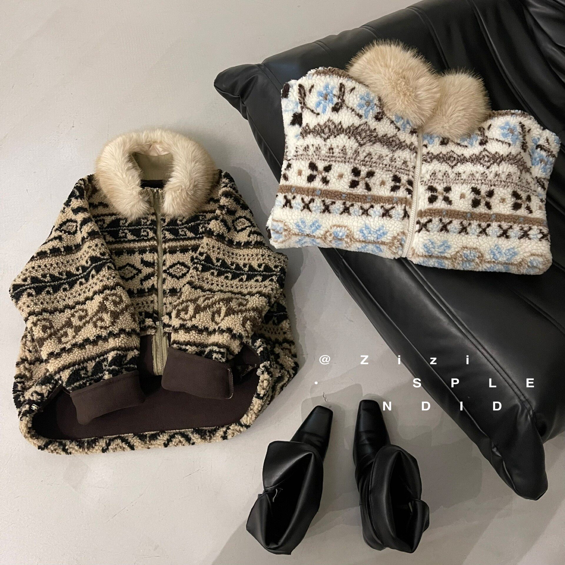 25n1227【乡丫头严选】毛衣外套  8056