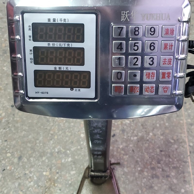 金和衡器吊秤电子秤菜场水产防水鸡鸭30公斤150公斤台秤计价秤