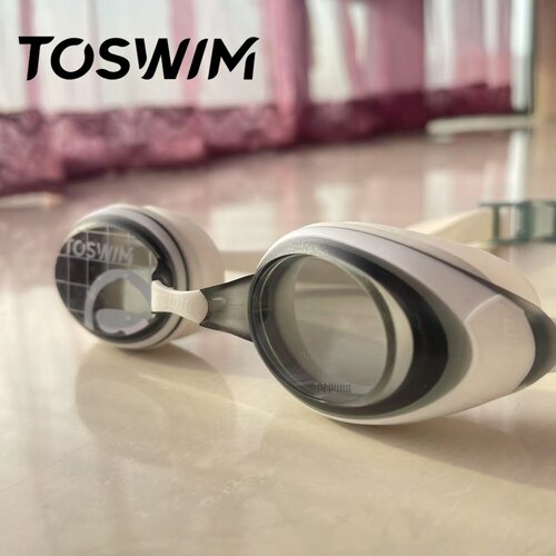 【样品清仓-微瑕】TOSWIM拓胜游泳镜高清防雾防水泳镜舒适近视